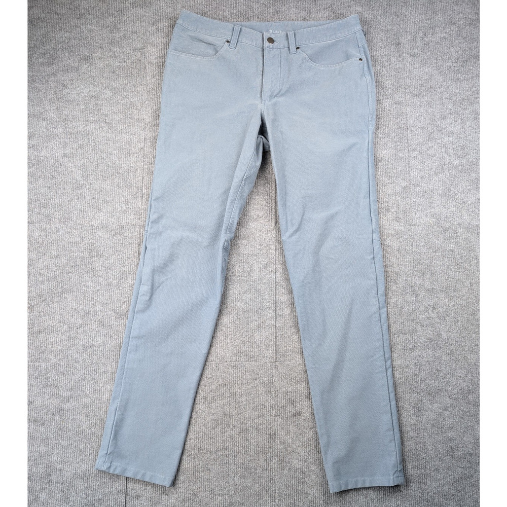 Lululemon ABC Pants Mens 32 Long Slim Fit Utilitech Trouser Athleisure Minimal